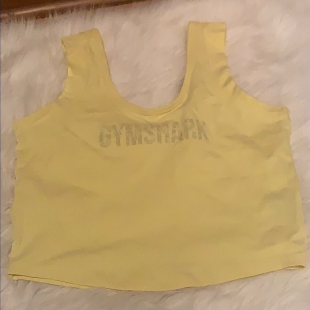Gymshark crop workout top